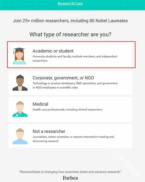 ResearchGate(学术交流平台) ResearchGate(学术交流平台)