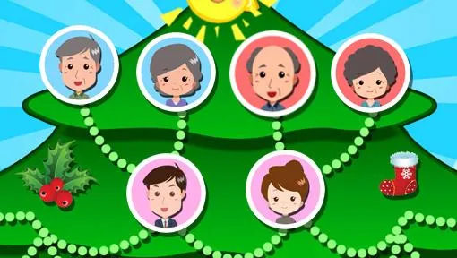 宝宝称呼家庭树(亲属称谓学习) 宝宝称呼家庭树(亲属称谓学习)