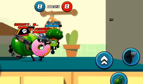 厨房乱翻天(蔬菜对战游戏)