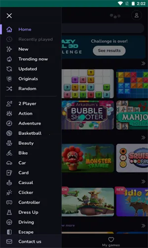 CrazyGames(游戏资源平台)