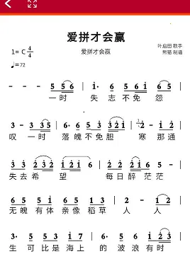 动态简谱(简谱学习工具)