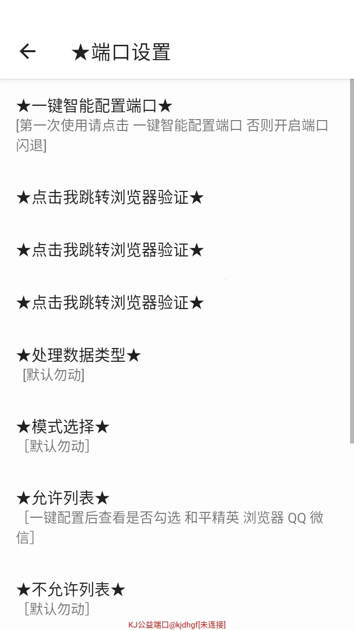 KJ公益端口正版(手游辅助工具)