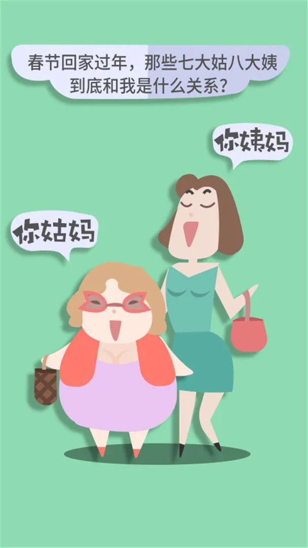 亲戚计算器(亲戚称呼计算) 亲戚计算器(亲戚称呼计算)